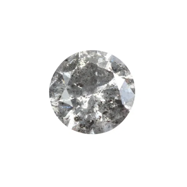 Diamond - Round Shape - Salt & Pepper - 1.10 Carats