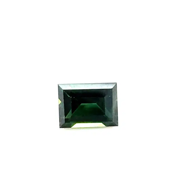 Australian sapphire - Teal - 1.50 carats - Emerald cut