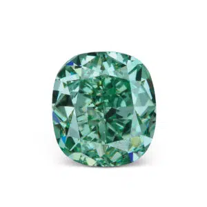 Diamond - Green Diamond - 1.15 carat - Round Shape - VVS1