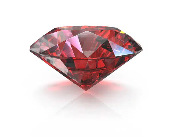 Diamond - Red Diamond - 1.10 carat - Round Shape - VS Colour Grading