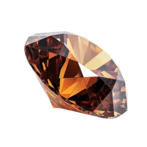 Diamond - Brown Diamond - 1.23 carat - Round Shape VS colour Grading