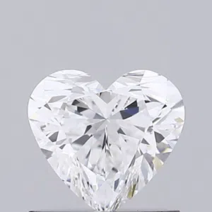 0.66 Ct Heart Cut Diamond