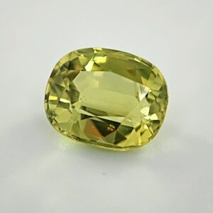 Australian Sapphire Yellow, 2.01 Carats, Cushion, Heated