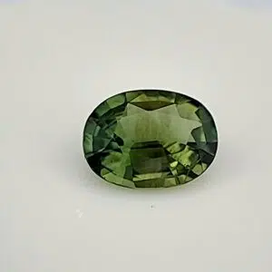 Australian Sapphire Green-Yellow, 1.71 Carats, Oval, Unheated