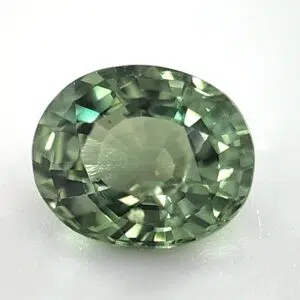 Australian Sapphire Green-Yellow, 1.65 Carats, Oval