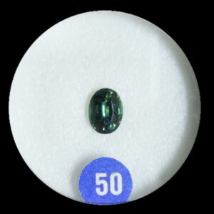 Australian Sapphire Blue-Green, 1.28 Carats, Oval, Unheated