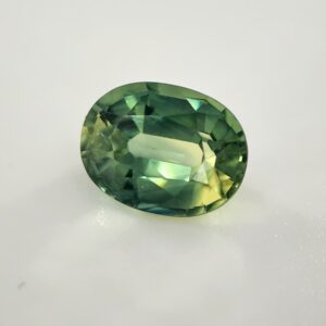 Australian Sapphire Yellow-Green, 1.67 Carats, Oval, Unheated