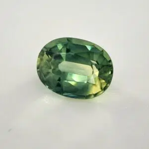 Australian Sapphire Yellow-Green, 1.67 Carats, Oval, Unheated