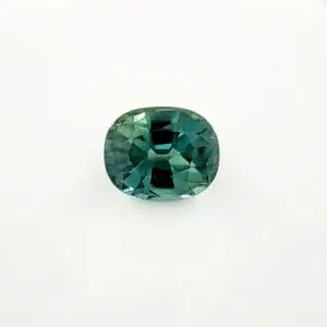 Australian Sapphire Blue-Green, 1.37 Carats, Cushion, Unheated