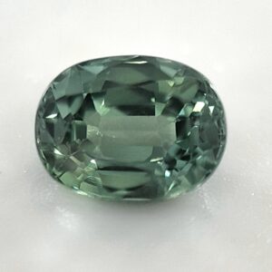 Australian Sapphire Green-Blue, 1.21 Carats, Oval, Unheated