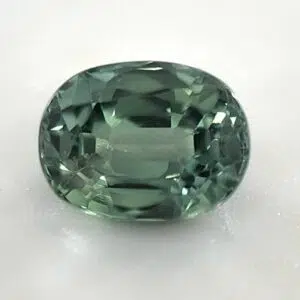 Australian Sapphire Green-Blue, 1.21 Carats, Oval, Unheated