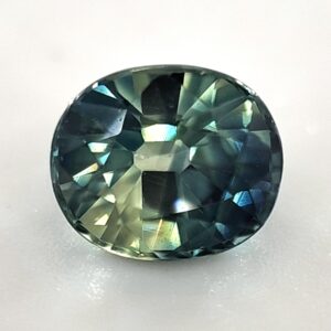 Australian Sapphire Blue-Yellow, 1.44 Carats, Oval