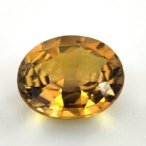 Australian Sapphire Golden, 1.18 Carats, Oval