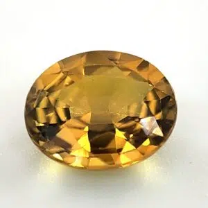 Australian Sapphire Golden, 1.18 Carats, Oval