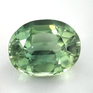 Australian Sapphire Green-Yellow, 1.23 Carats, Oval