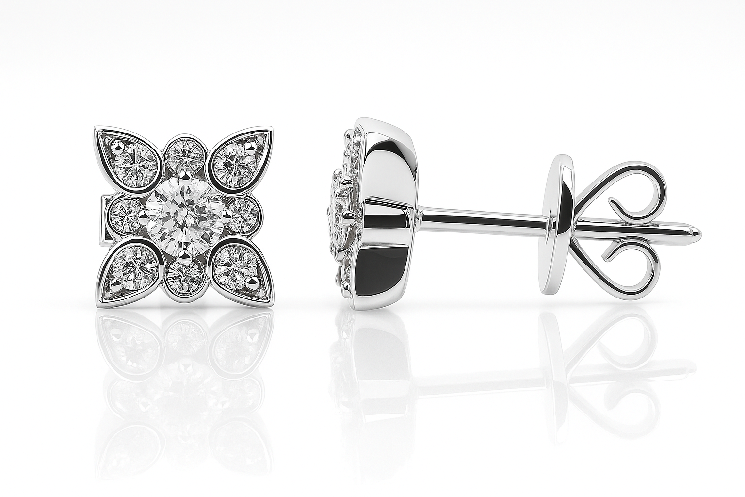 G920396 Diamond Earrings