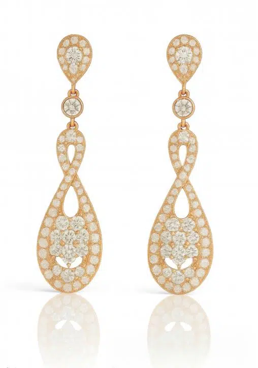 R790778 Earrings with Diamonds