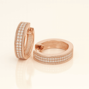 Gold & Diamonds Earring