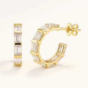 Gold & Diamonds Earring
