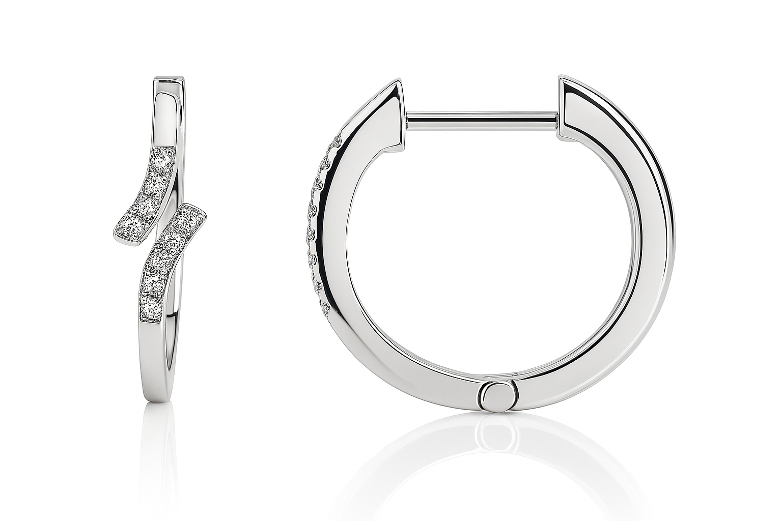 825271J Diamond Earrings