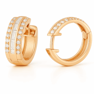 Gold & Diamonds Earring