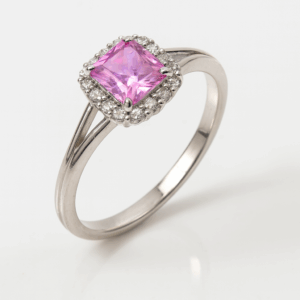 Pink Sapphire Ring