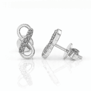 White Gold Diamond Earrings
