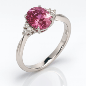 Pink Tourmaline Ring