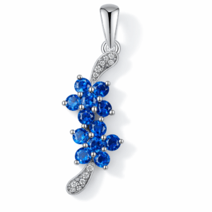 Sapphire & Diamond Pendant