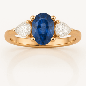 Sapphire & Diamonds Ring