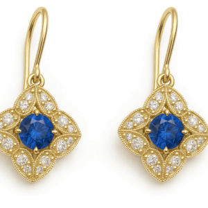 Sapphire Earrings