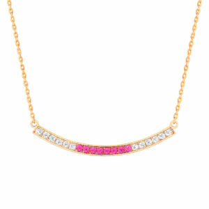 Diamonds & Spinels Necklace