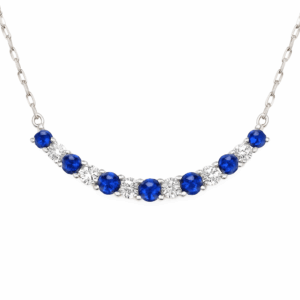 Sapphires & Diamonds Pendant