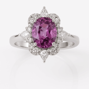 Violet Sapphire Ring