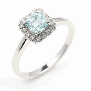 Aquamarine Ring