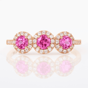 Pink Sapphire Ring
