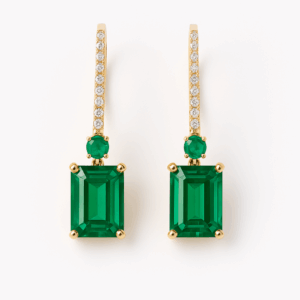 Emerald Earrings