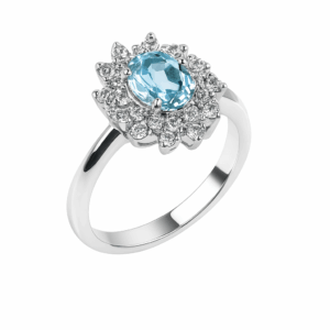 Aquamarine Ring