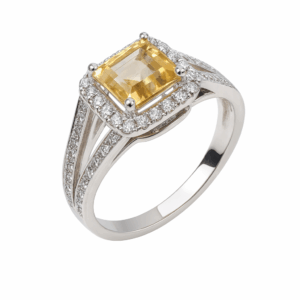 Yellow Sapphire Ring