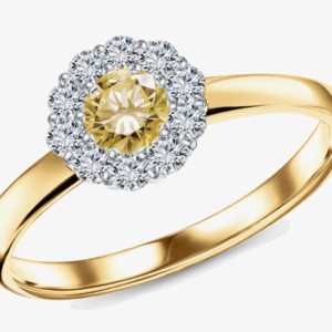 Yellow Diamond Ring