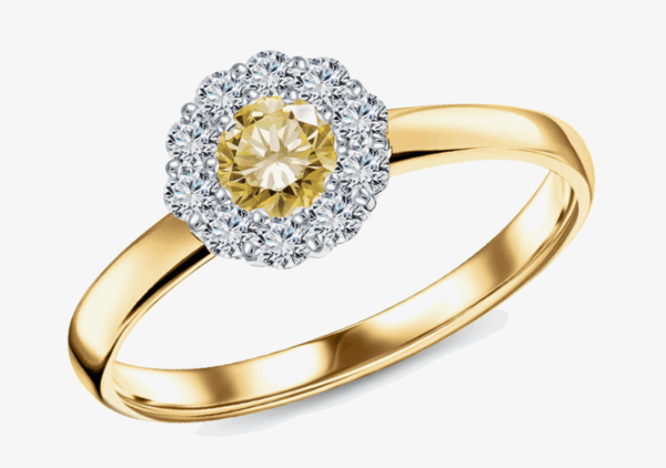 Yellow Diamond Ring