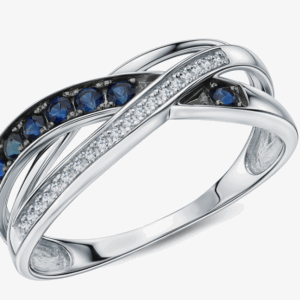 Sapphires & Diamonds Ring