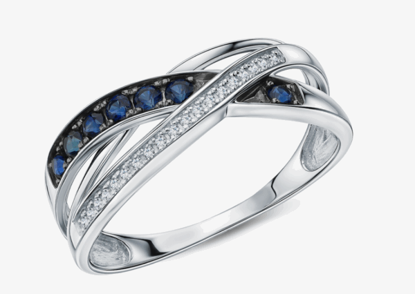 Sapphires & Diamonds Ring